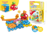 Toy Animals Building Blocks Toy Set in 31PCS Children Educational Toy Gear Paradise Blocks Construction Bricks Set